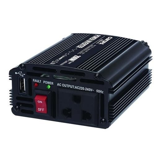 Napěťový měnič Carspa CAR200U-242 24V/230V+USB 200W