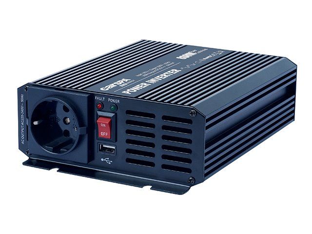 Napěťový měnič Carspa CAR800U-122 12V/230V+USB 800W